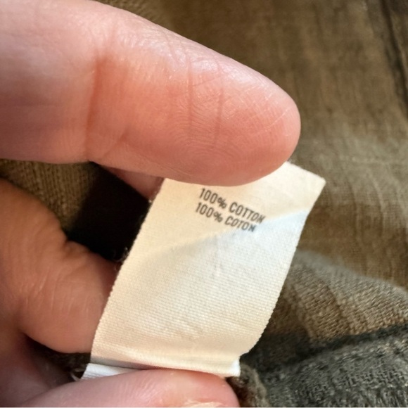 NWT Aerie Collared Softest Utility Relaxed Romper Army Green Gauzy Cotton Sz XXS - Picture 11 of 12